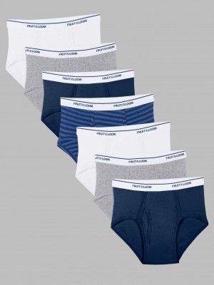 Boys' Fruit Of The Loom Boys'Eversoft®, 7 Pack Briefs Assorted | WUQ046831