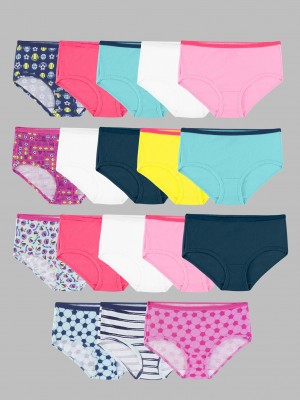 Girls' Fruit Of The Loom Eversoft®, 14+4 Bonus Pack Briefs Assorted | GWC879401