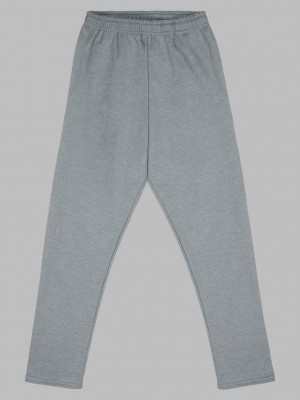 Men's Fruit Of The Loom Eversoft® Open Bottom Sweatpants Medium Grey | HNC716359