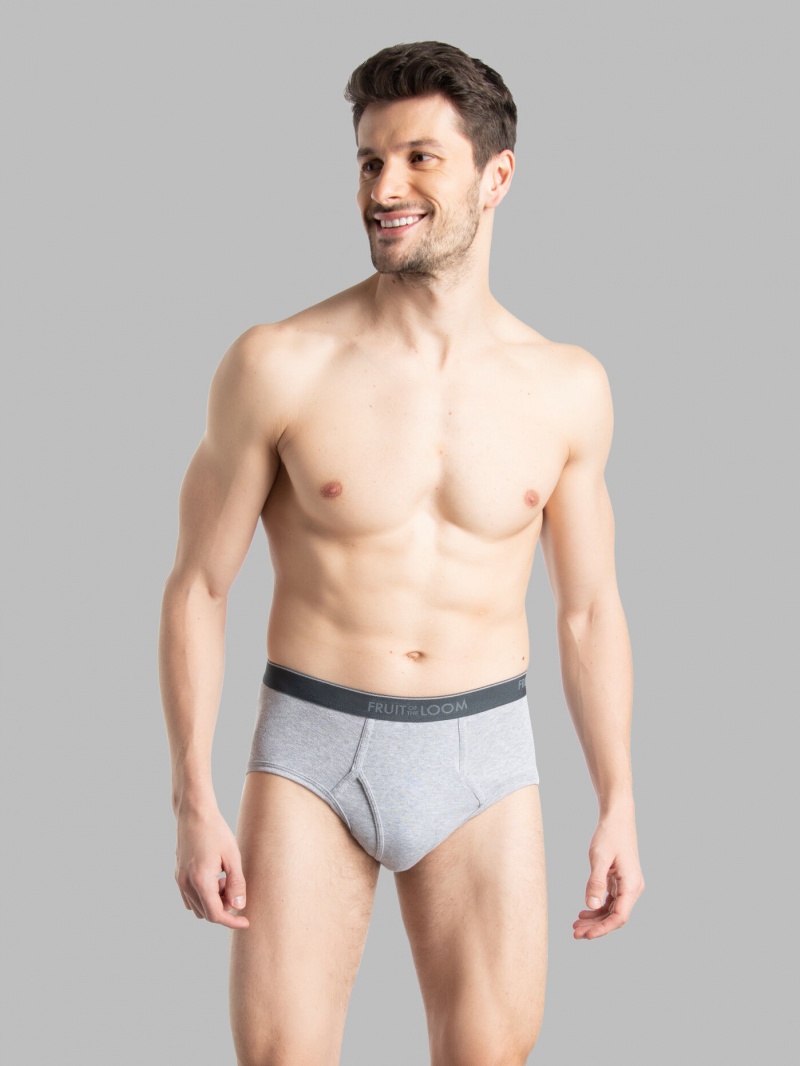 Men\'s Fruit Of The Loom Fashion, 3 Pack Briefs Assorted | HRN934650