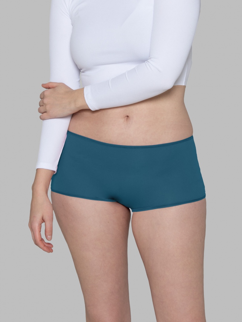 Women's Fruit Of The Loom Getaway Collection™, Cooling Mesh Boyshort Underwear Assorted | GOW214356